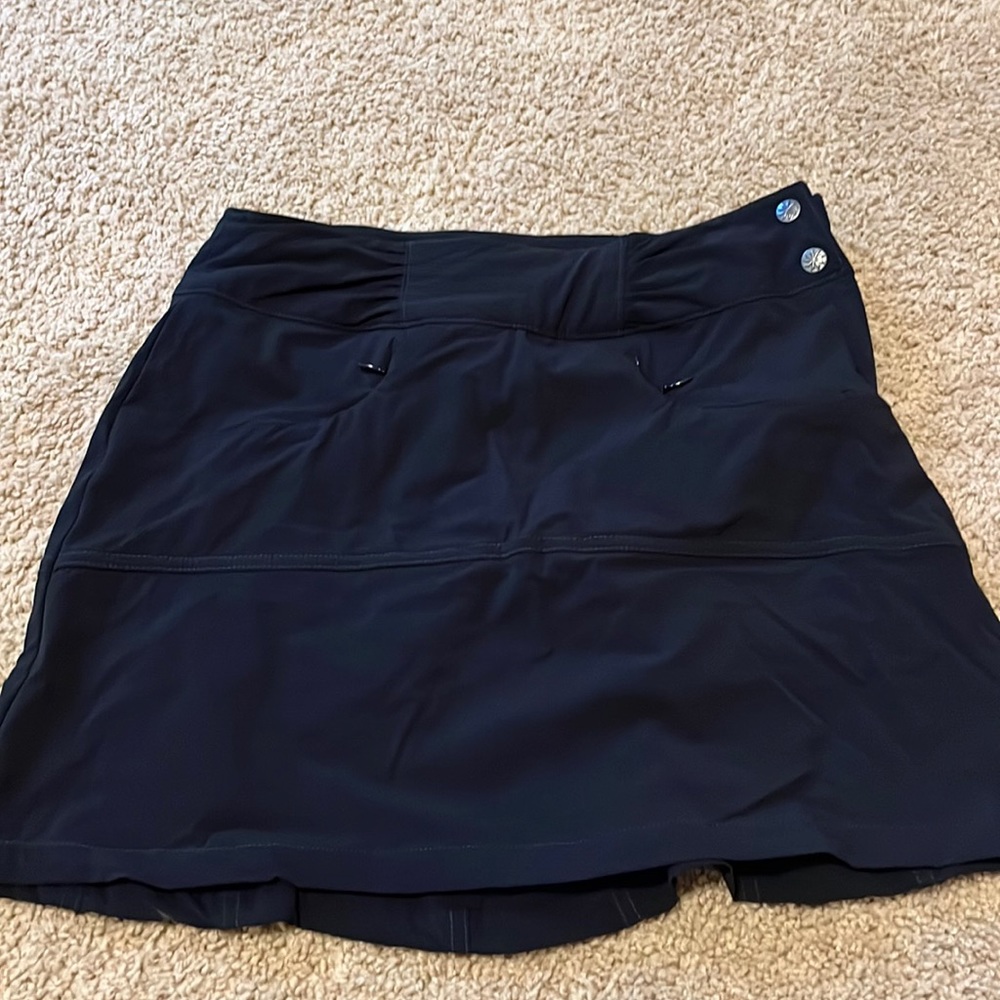 Athleta black skort size 0